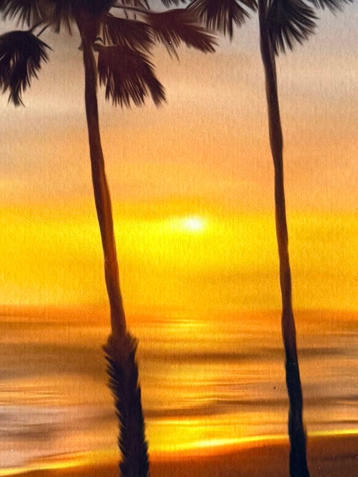 California Sunset Art Print
