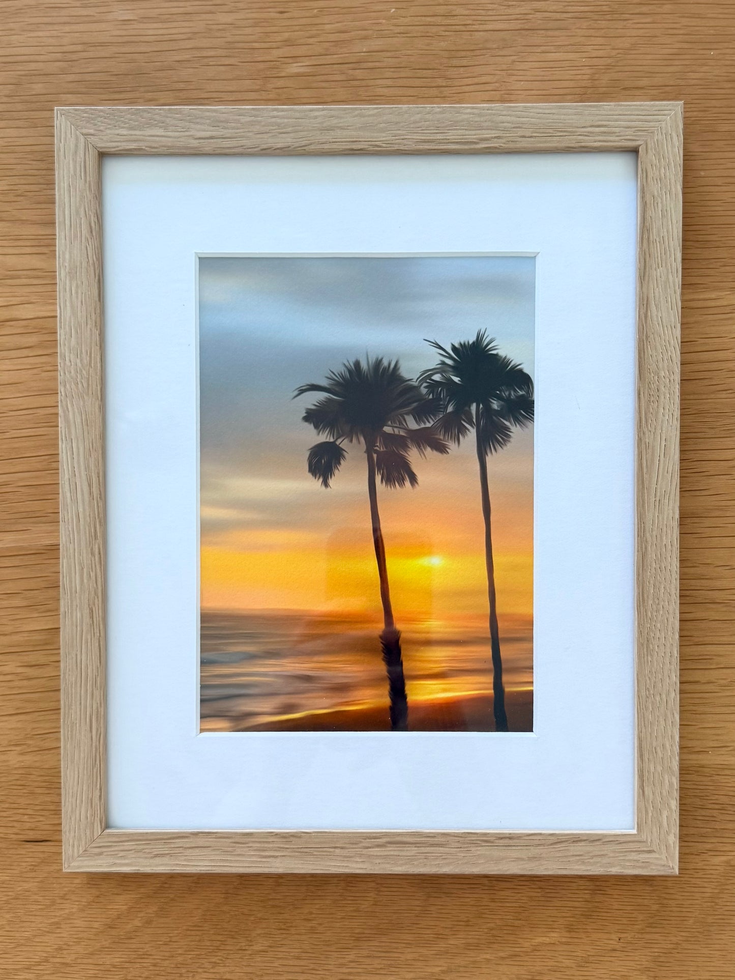 California Sunset Art Print