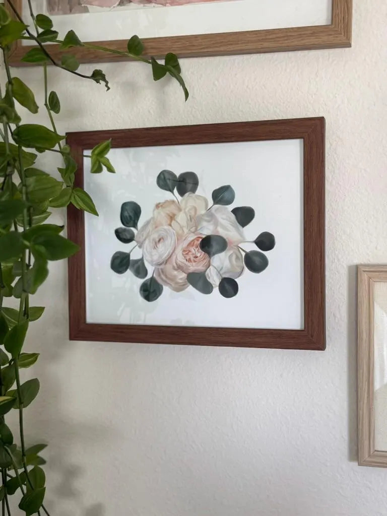 Custom Bridal Bouquet Print